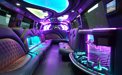 Limo service with comfortable interiors